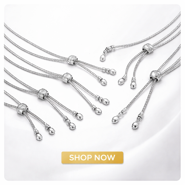 Silver Slider Bolo Chains