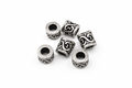 925 Sterling Silver Oxidized Wire Art Cylinder Spacer Beads – Jewelry Making Findings