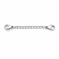 92.5 Sterling Silver Extender Chain | Lobster Clasp