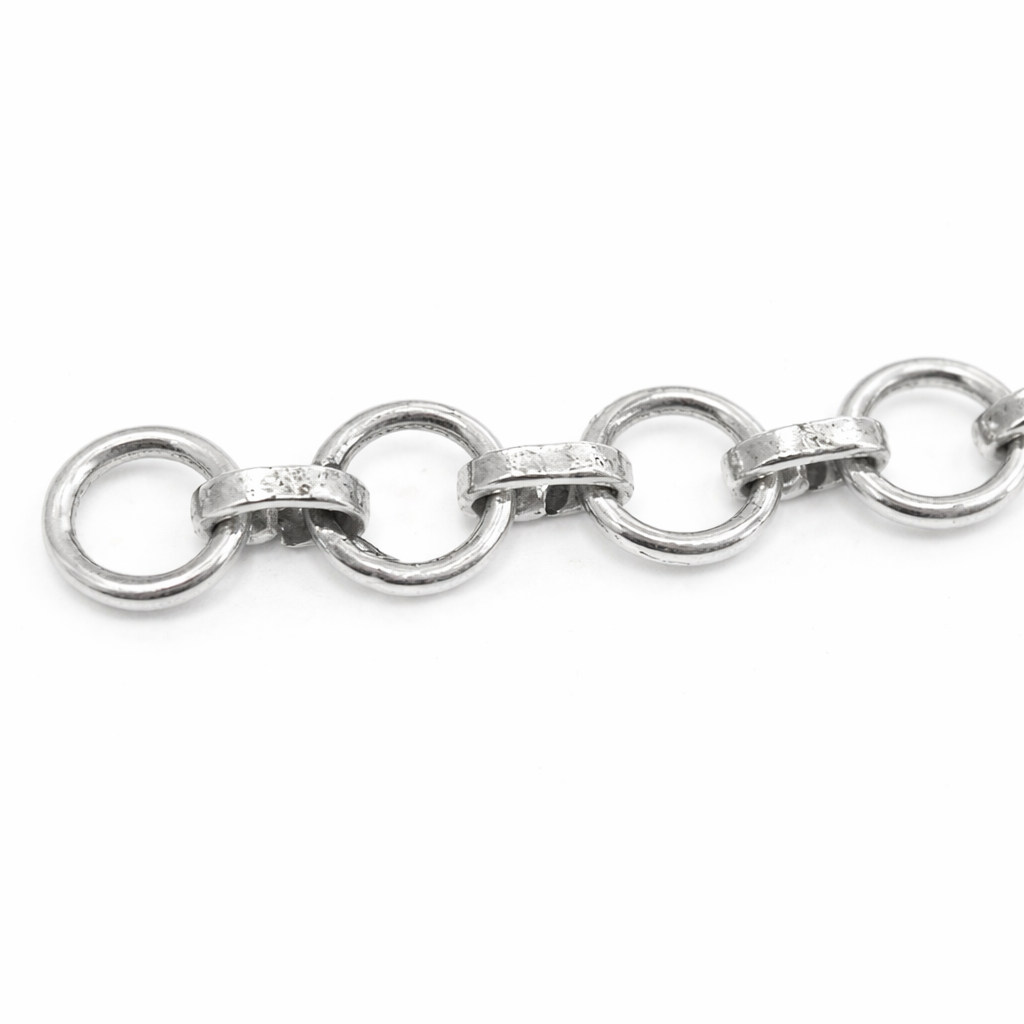 92.5 Sterling Silver 2" Extender Chain for Necklace & Bracelet | 6mm Ring DIY Jewelry Making | 1 Piece