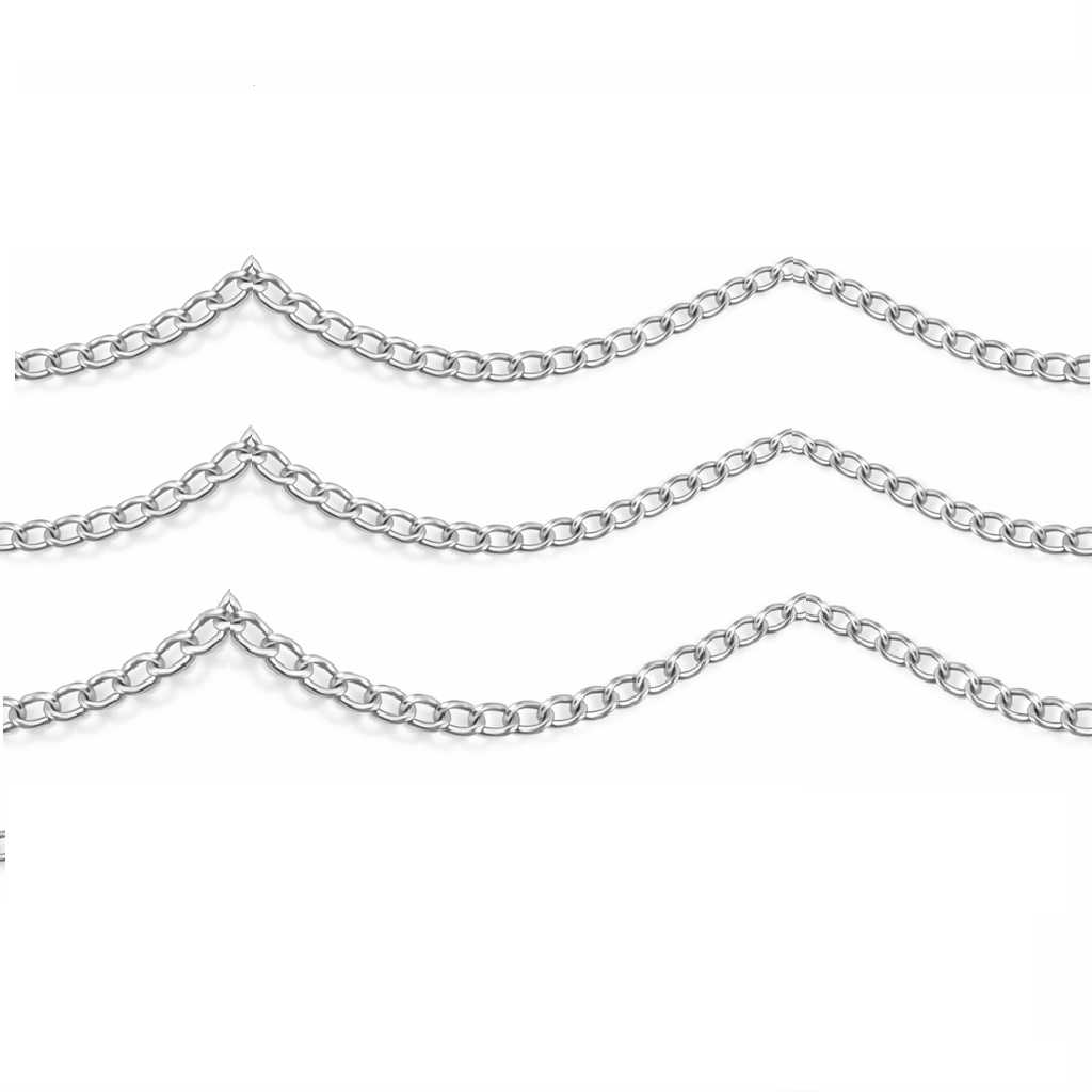 925 Sterling Silver Cable Chain 1.8mm – Jewellery Chain (Sold Per Inch)