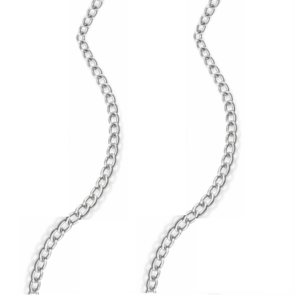925 Sterling Silver Cable Chain 2.5mm – Jewellery Chain (Sold Per Inch)