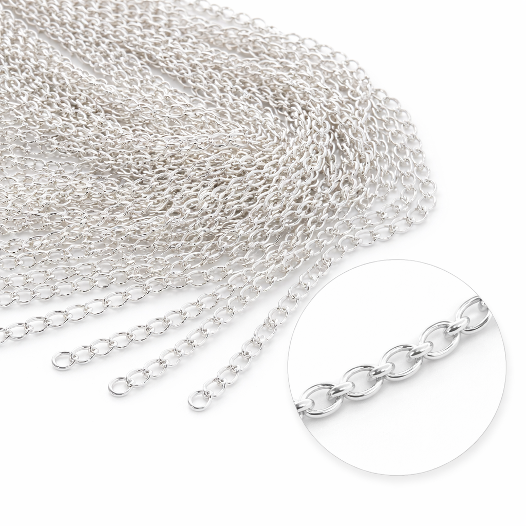 925 Sterling Silver Extension Chain – Jewellery Finding