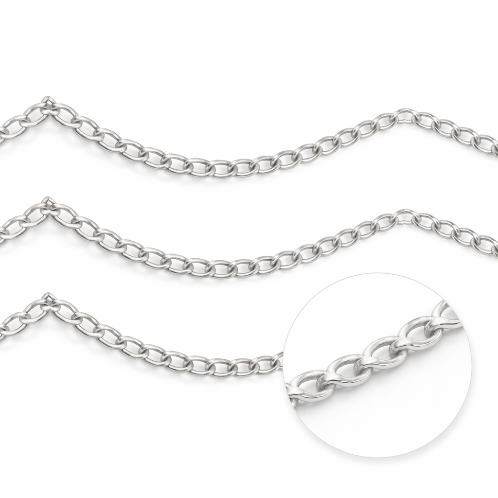 925 Sterling Silver Cable Chain 1.8mm – Jewellery Chain (Sold Per Inch)