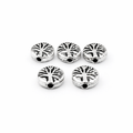 925 Sterling Silver Tree of Life Spacer Bead – 9mm Jewelry Making Bead