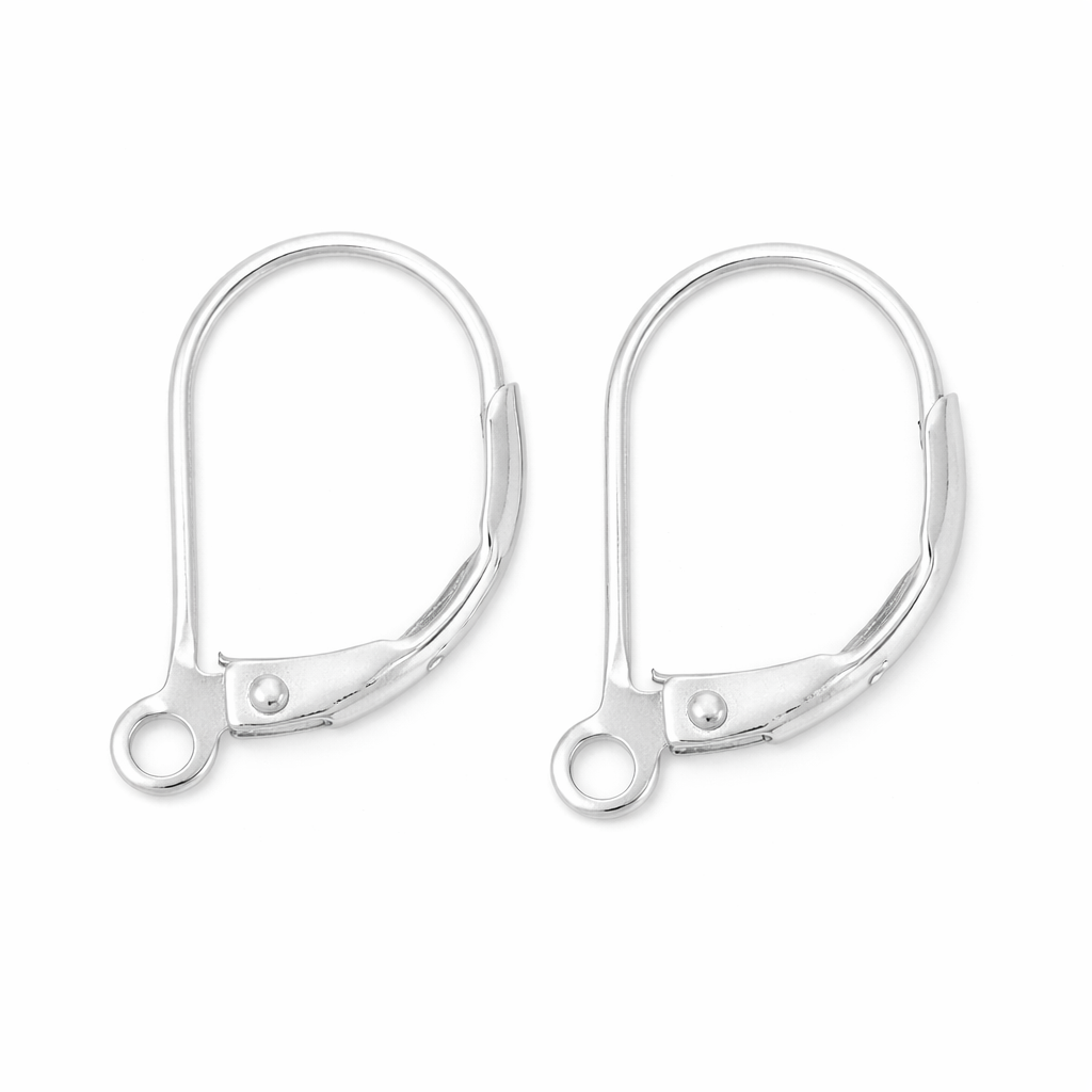 925 Sterling Silver Leverback for Earrings – Jewellery Finding