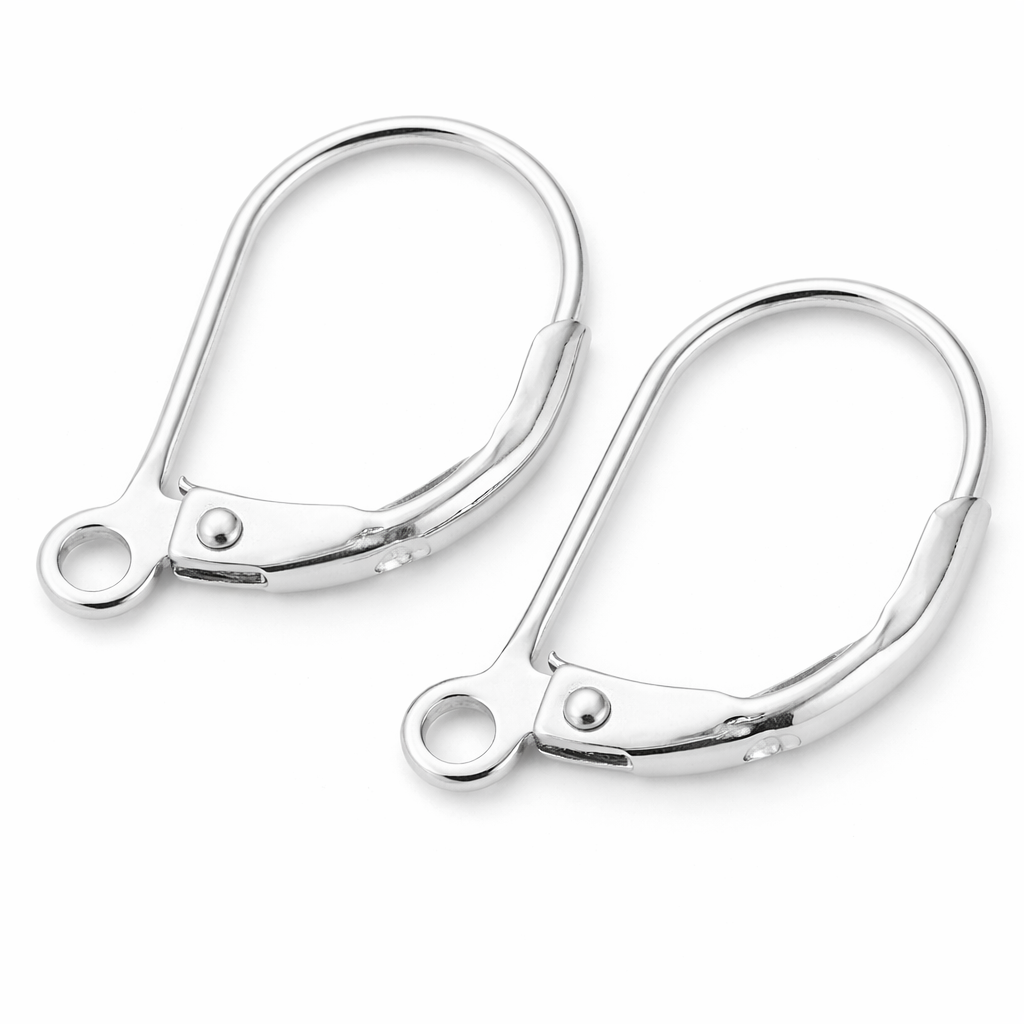 925 Sterling Silver Leverback for Earrings – Jewellery Finding