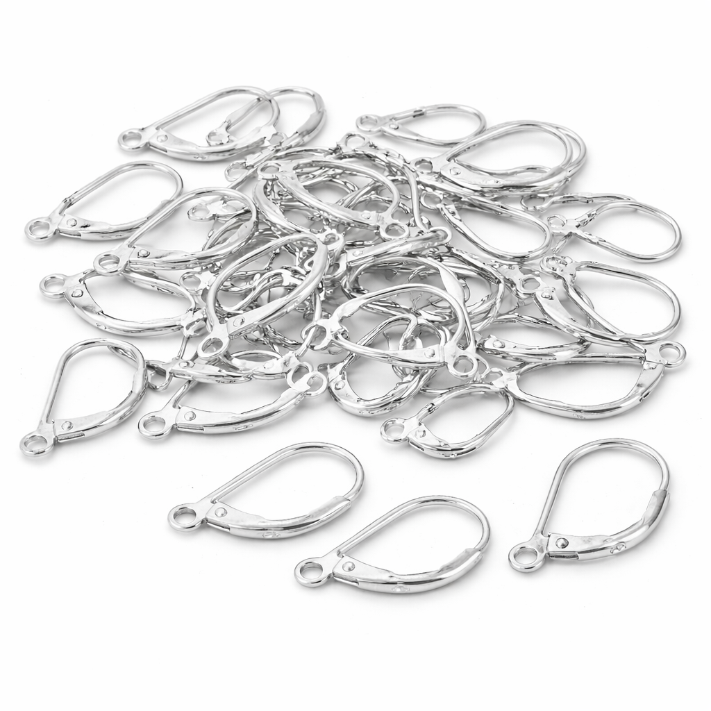 925 Sterling Silver Leverback for Earrings – Jewellery Finding