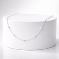 925 Sterling Silver Beaded Chain Necklace – Minimalist Luxury Everyday Chain