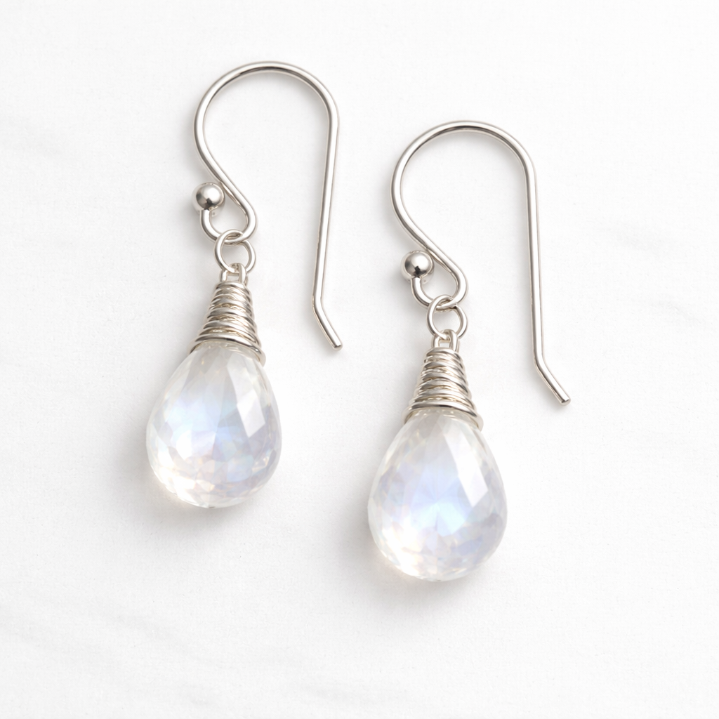 92.5 Sterling Silver 0.7 mm Wire Shepherd Ear Wire Pair – Jewellery Finding