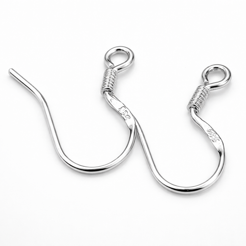 92.5 Sterling Silver Ear Wire Pairs – Jewellery Finding