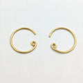 5 Pairs Copper Earring Hooks – Gold, Silver & Rose Gold Plated | E-Coated Jewelry Findings