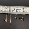 5 Pairs Copper Fancy Earring Hooks – Gold, Silver & Rose Gold Plated | E-Coated Jewelry Findings