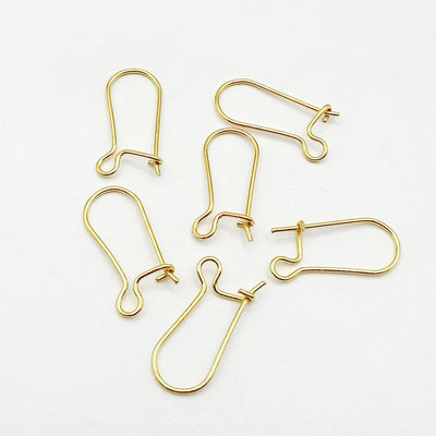 5 Pairs Copper Kidney Earring Hooks – Gold, Silver & Rose Gold Plated | E-Coated Jewelry Findings (Copy) (Copy)