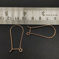 5 Pairs Copper Earring Hooks – Gold, Silver & Rose Gold Plated | E-Coated Jewelry Findings