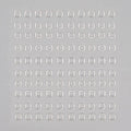 7mm Square Shape Closed Jump Rings – Gold / Silver / Rose Gold Plated | Jewelry Making Findings | Nickel Free