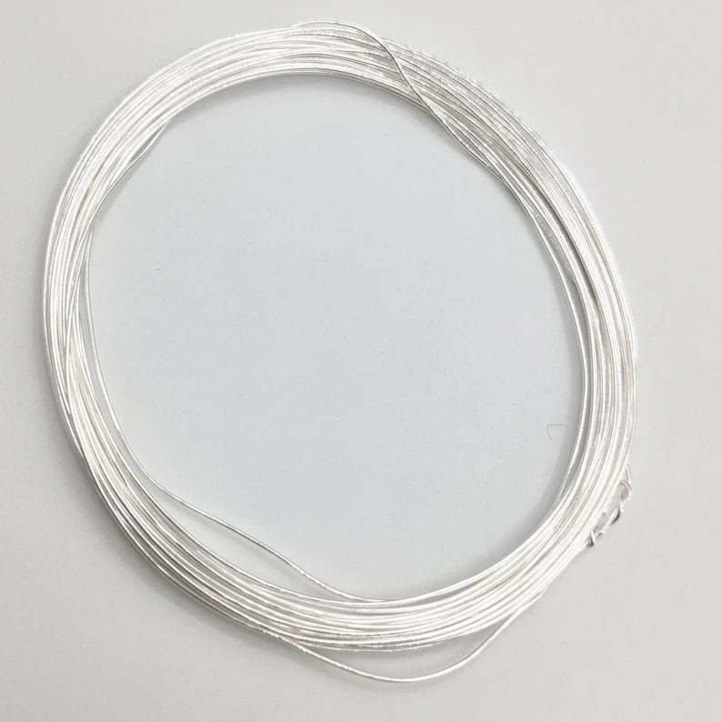 21 Gauge 0.8mm Copper Wire – Gold, Silver, Rose Gold Plated & Bare | 1 Meters Jewelry Making Wire