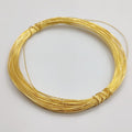 28 Gauge 0.35mm Copper Wire – Gold, Silver, Rose Gold Plated & Bare | 1 Meters Jewelry Making Wire