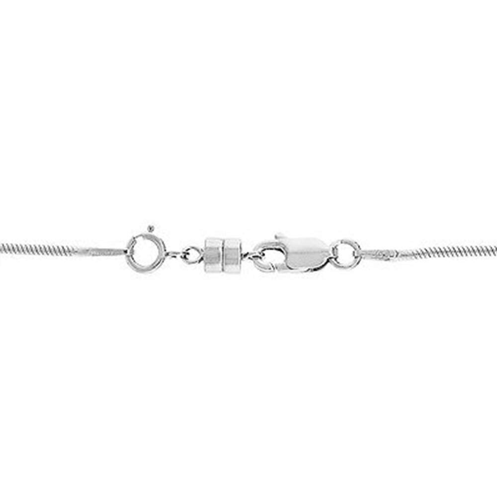 92.5 Sterling Silver Magnetic Clasp with Spring Lock Converter | 1 Piece